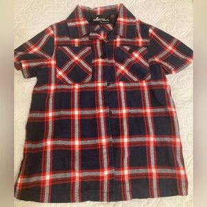 Astro Bettie Flannel Work Blouse